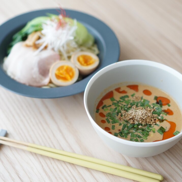 まるでお店の味！豆乳ごま坦々つけ麺